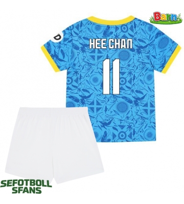 Wolves Hee-chan Hwang #11 Tredjeställ Barn 2025-26 Kortärmad (+ Korta byxor)